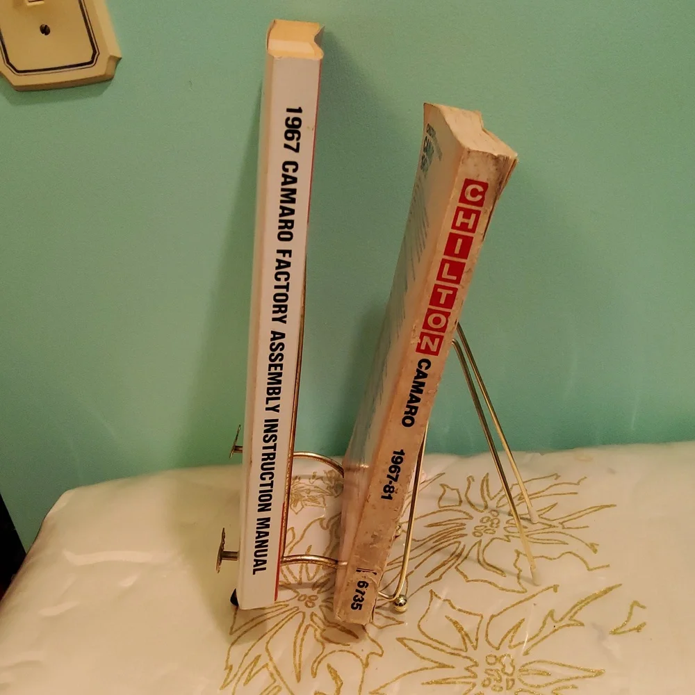 Camaro Books Pair 1967